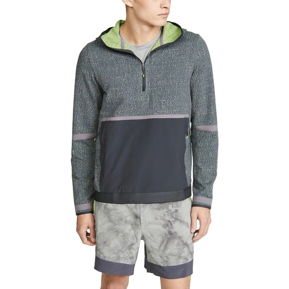 Lululemon x Robert Geller Take The Moment Jacket Medium Hooded Half Zip Pullover - Picture 1 of 12